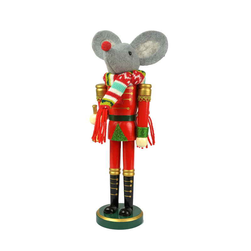 The Holiday Aisle Christmas Mouse Animal Nutcracker & Reviews Wayfair